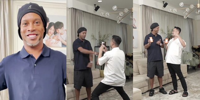 Making the First Reels in Indonesia, Ronaldinho Greets Netizens with Shopee COD Dance