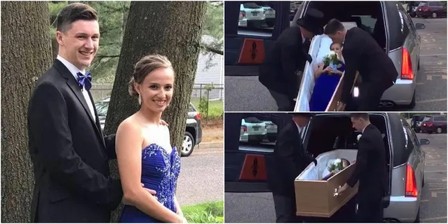 Bikin Tercengang, Gadis Pendiam Datang ke Prom Dalam Peti Mati