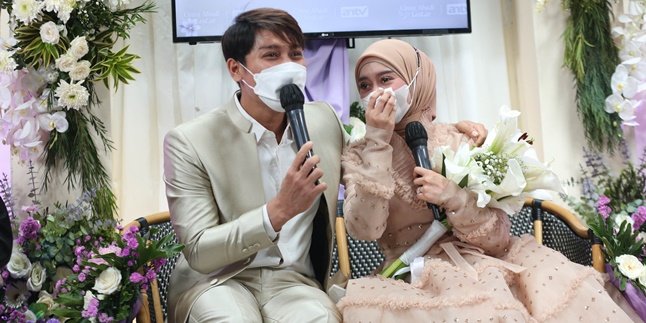 Impressive, Lesti Can't Forget the Moment When Rizky Billar Asked for His Father's Blessing