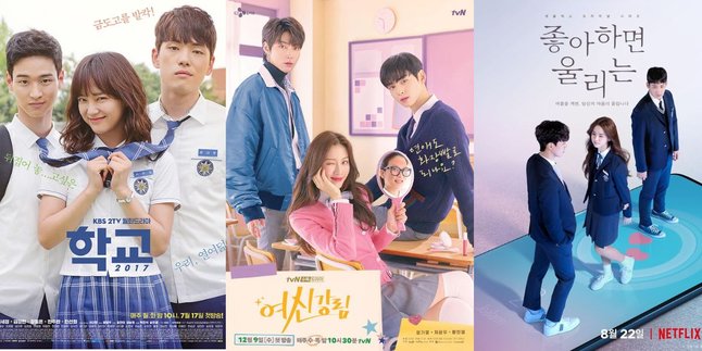 Make Throwback High School, Here are 12 Recommendations for Korean Dramas About Love Stories in School, Full of Love and Twists