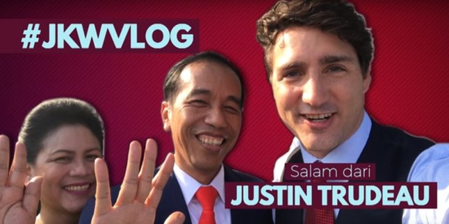 Bikin Vlog di G20, Jokowi Pamer Keakraban Dengan Justin Trudeau