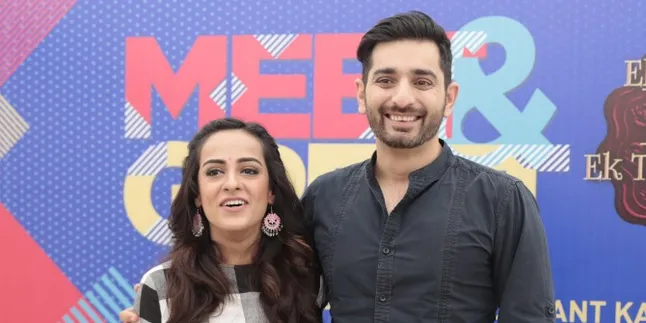 Bintang Serial India Joged Bersama Warga Tangerang