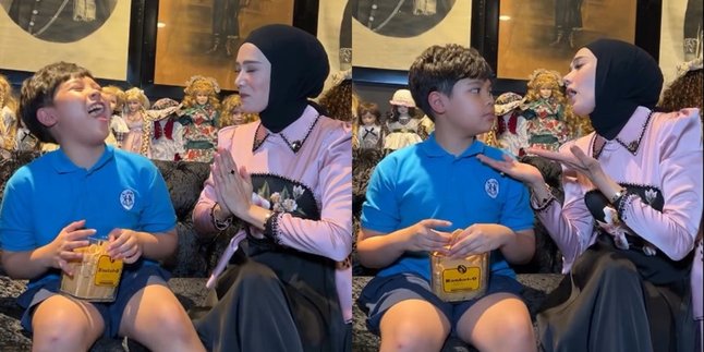 Being Hilarious, This Moment Mulan Jameela Parodies an Indian Song with Her Son Muhammad Ali While Eating Cake