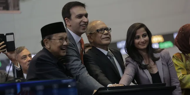 BJ Habibie Sampaikan Pesan Penting Saat Hadiri Pencatatan Saham MD Pictures