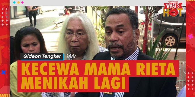 BLAK-BLAKAN! Gideon Tengker Disappointed Rieta Amilia Remarried While the Assets Have Not Been Divided