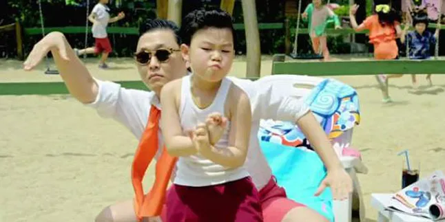 Bocah Laki-Laki di MV 'Gangnam Style' Dijuluki Mini Shindong Suju