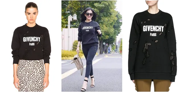 Bolong-Bolong, Harga Sweater Syahrini Lebih Mahal Dari iPhone 7! Bolong-Bolong, Harga Sweater Syahrini Lebih Mahal Dari iPhone 7!