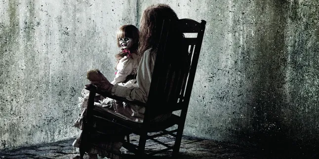 Boneka Annabelle Temani Penonton di Bioskop, Ngeri!