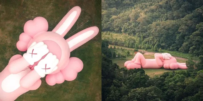 Bukan Editan! Boneka Raksasa Muncul dan Rebahan di Candi Prambanan, Simak Fakta-Faktanya Berikut!