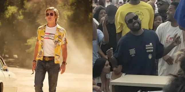 Brad Pitt Jadi Jemaat Istimewa di Kebaktian Kanye West Brad Pitt Jadi Jemaat Istimewa di Kebaktian Kanye West
