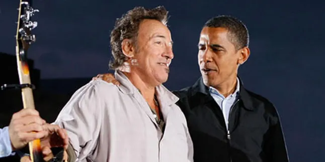 Bruce Springsteen Tulis Surat Dukungan Untuk Obama