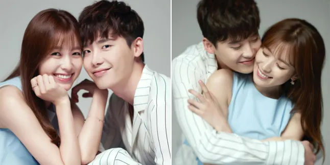 BTS Adegan Ciuman 'W', Pipi Lee Jong Suk Merah Karena Han Hyo Joo BTS Adegan Ciuman 'W', Pipi Lee Jong Suk Merah Karena Han Hyo Joo