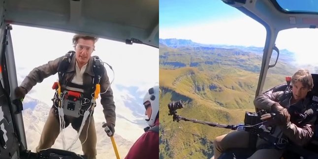 BTS Tom Cruise's Thrilling Action in Film Scenes, Turns Out He Doesn't Use a Stuntman