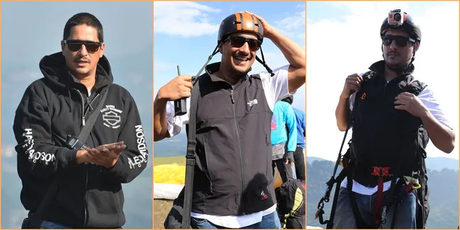 Bucek Depp Ungkap Alasan Jadi Pilot Paralayang Bucek Depp Ungkap Alasan Jadi Pilot Paralayang