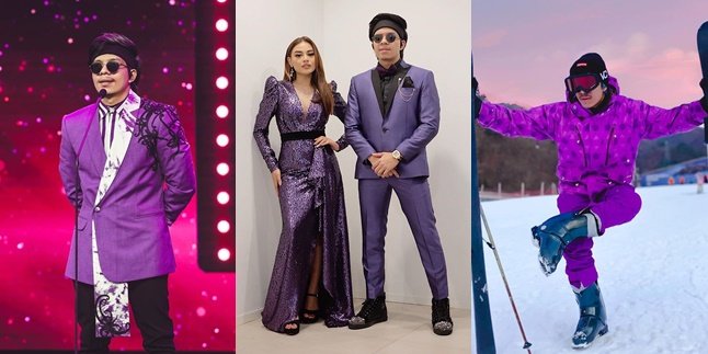 Totally Smitten - Serious Proof, 8 Photos of Atta Halilintar Wearing Outfits and Purple Accessories, Aurel Hermansyah's Favorite