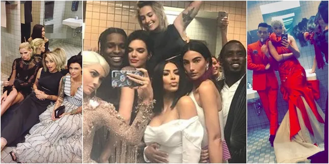 Bukan Red Carpet, Tempat Keseruan Met Gala Sesungguhnya: Toilet!