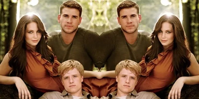 Bukannya JLaw, Liam Hemsworth Malah Cium Josh Hutcherson