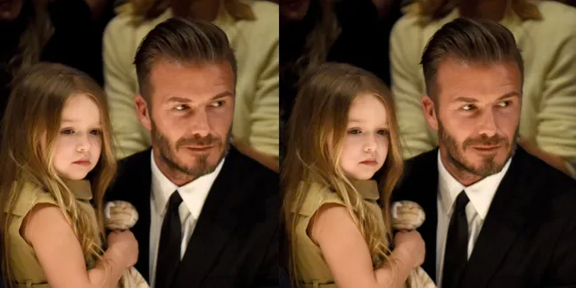 Bukti Cinta Haper Beckham Pada Mama - Papanya, Sweet!