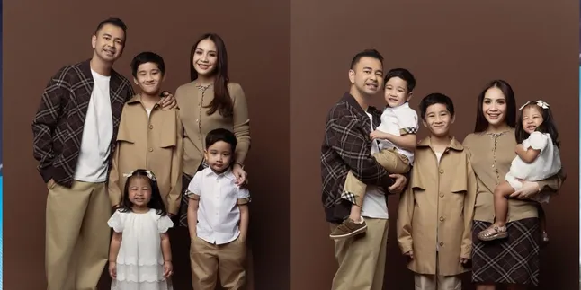 Proof of the Unity of the Raffi Ahmad Family in Family Photos, a Radiance of Happiness Shines on Their Faces