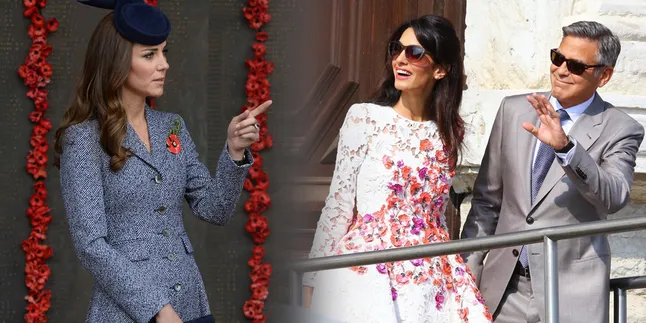 Bukti Nyata Gaya Kate Middleton 'Dijiplak' Istri George Clooney