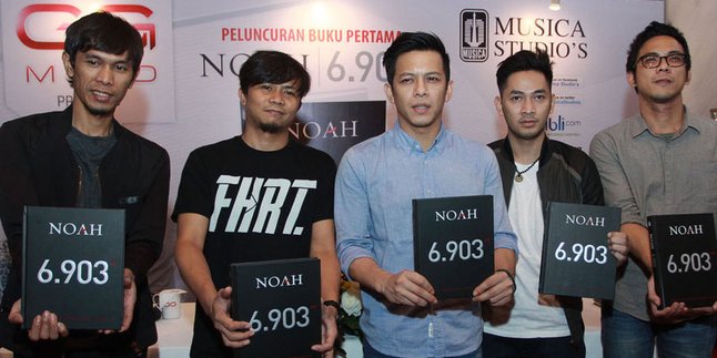 Buku Eksklusif NOAH Dibandrol Rp 1 Juta