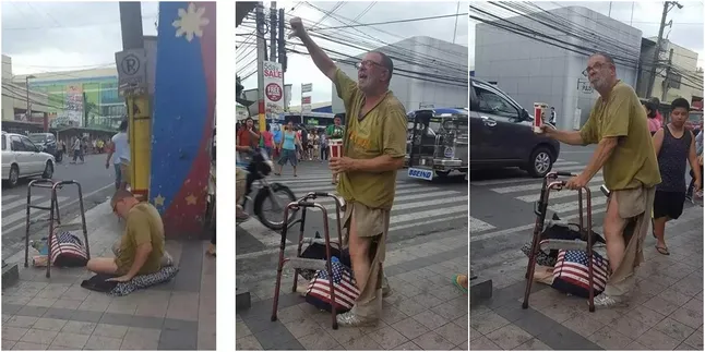 Bule Amerika Terpaksa Ngamen Karena Diabaikan Istri dan Anak