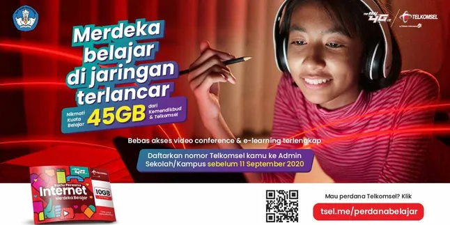 Bye Koneksi Lemot, Merdeka Belajar di Jaringan Terlancar