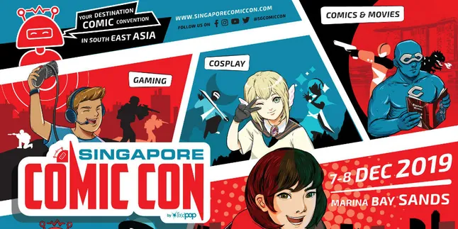 Calling All Fans, Singapore Comic Con 2019 Sajikan Banyak Kejutan Baru
