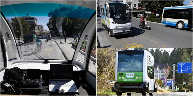 Canggih dan Futuristis, 4 Kota Ini Sudah Gunakan Driverless Bus
