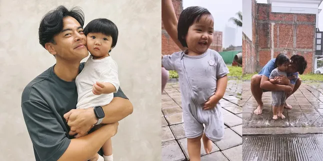 Cantik bak Anak Korea, 7 Potret Lucu Gianna Mae Putri Dion Wiyoko Hujan-hujanan - Tingkahnya Bikin Gemas
