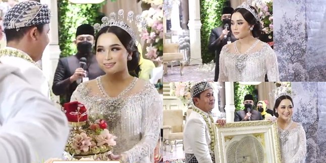 Beautiful Manglingi, 9 Detailed Photos of Syifa's Appearance, Ayu Ting Ting's Sister, on Her Wedding Day - Netizens Say She Looks Like Gita Gutawa