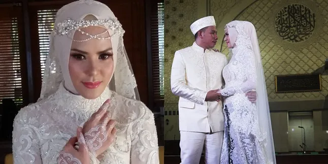 Cantik Mempesona, Ini Detail Make-up & Busana Akad Nikah Angel Lelga! Cantik Mempesona, Ini Detail Make-up & Busana Akad Nikah Angel Lelga!