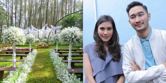 Cantiknya Dekorasi Pernikahan Syahnaz Sadiqah dan Jeje Govinda