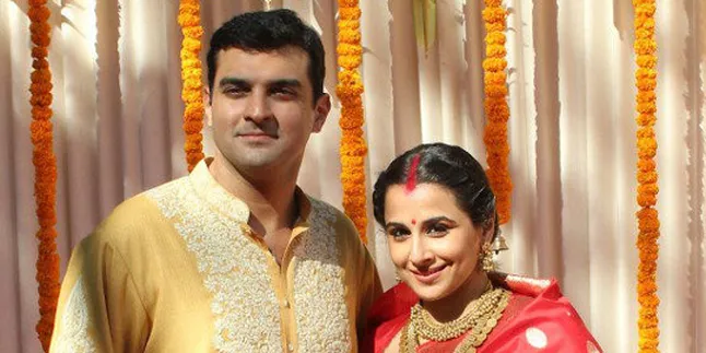 Cantiknya Vidya Balan Dalam Busana Pernikahan