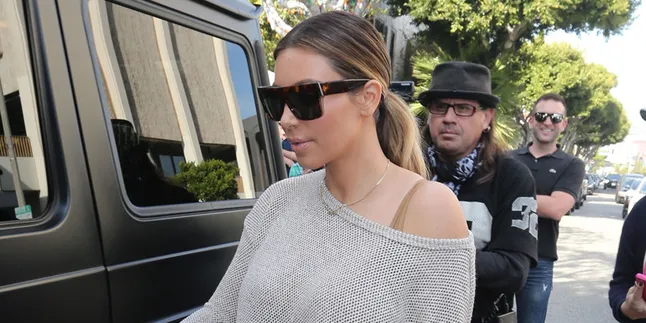 Cantiknya Wajah Kim Kardashian Saat Usia Sembilan Tahun