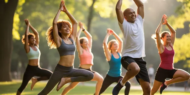 Caption Senam Lucu yang Menghibur dan Memotivasi untuk Hidup Sehat