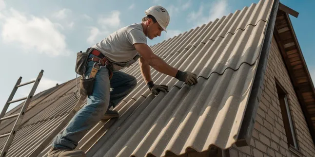 Cara Aman Menggunakan Atap Asbes