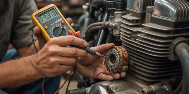 Cara Cek Spul Motor Menggunakan Multitester