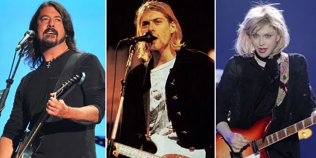 Cara Dave Grohl dan Courtney Love Kenang Kurt Cobain