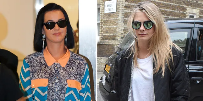 Cara Delevingne 'Jiplak' Gaya Katy Perry, Keren Mana? Cara Delevingne 'Jiplak' Gaya Katy Perry, Keren Mana?
