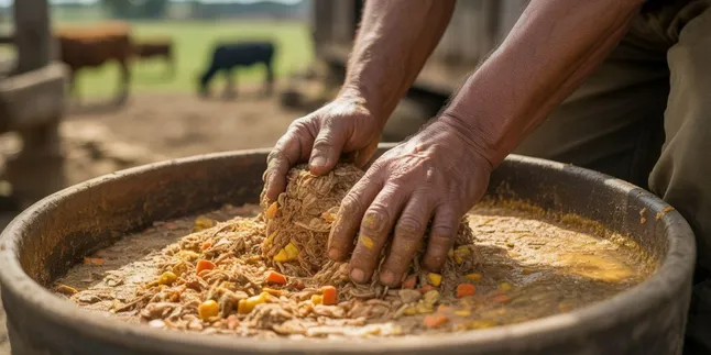 Cara Fermentasi Pakan untuk Ternak Sehat Tanpa Produk Bikinan Pabrik