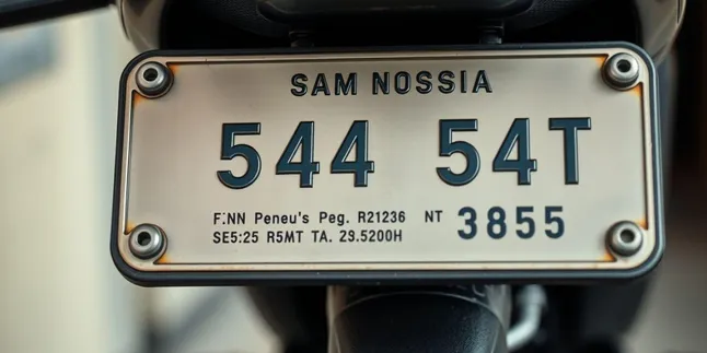 Cara Melacak Motor Hilang Menggunakan Plat Nomor