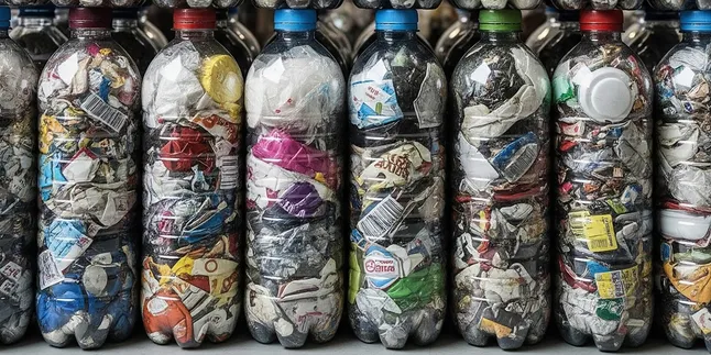 Cara Memanfaatkan Ecobrick Agar Tidak Menumpuk di Rumah, Bisa Jadi Inovasi Barang Estetik