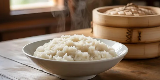 Cara Memasak Beras Ketan Putih Kukus yang Lembut dan Pulen