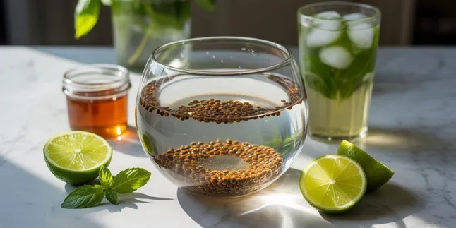 Cara Memasak Biji Selasih untuk Minuman dan Hidangan Segar
