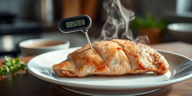 cara memasak dada ayam agar protein tidak hilang