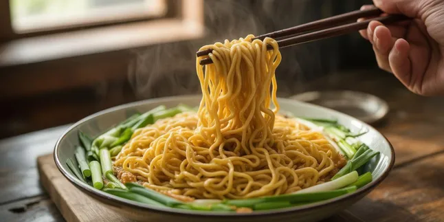 Cara Memasak Mie Telor yang Enak dan Kenyal