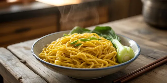 Cara Memasak Mie Telur yang Enak dan Kenyal