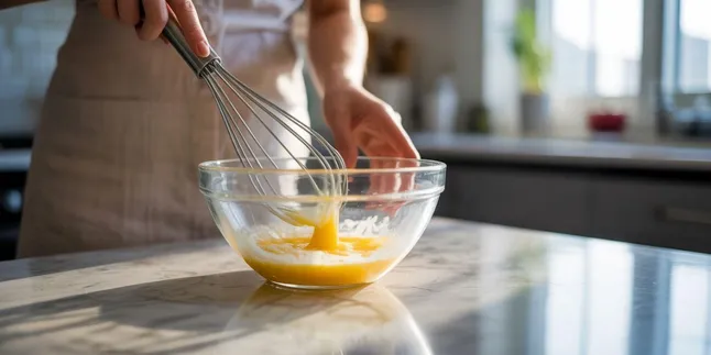 cara memasak putih telur