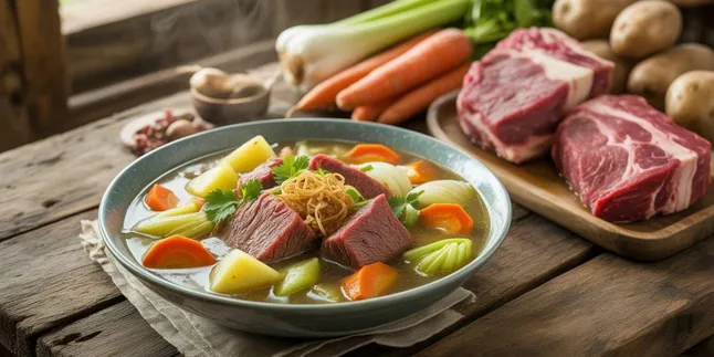 Cara Memasak Sop Daging yang Lezat dan Bergizi